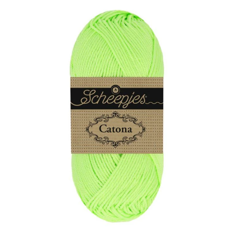Włóczka Scheepjes Catona 107 / 10 g - rześka limonka