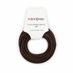 Pomocné lanko KOKONKI - 5 m / 3 mm / čokoláda