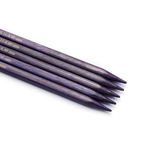 Druty do skarpet KnitPro Jadore - drewniane
