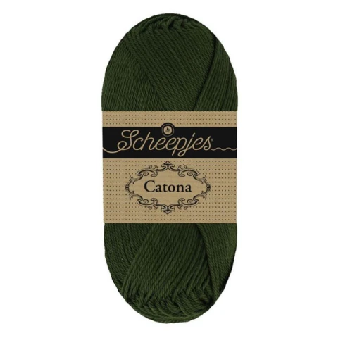 Włóczka Scheepjes Catona 096 / 10 g - leśny