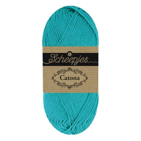 Włóczka Scheepjes Catona 090 / 25 g - turkus
