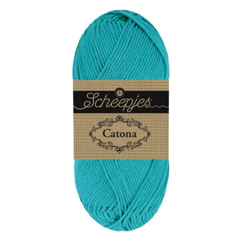 Włóczka Scheepjes Catona 090 / 25 g - turkus