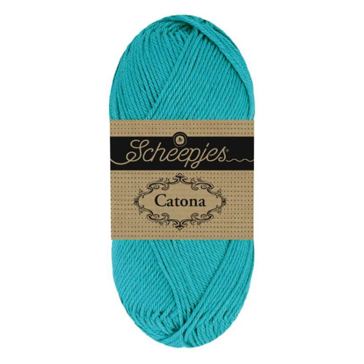 Włóczka Scheepjes Catona 090 / 25 g - turkus