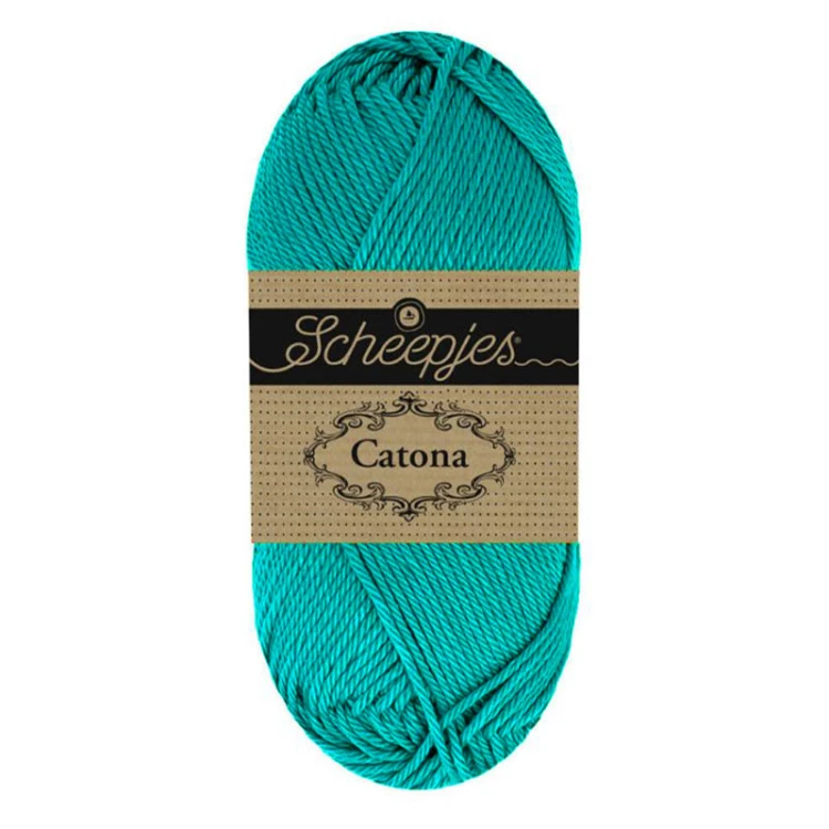Włóczka Scheepjes Catona 091 / 25 g - jasny turkus