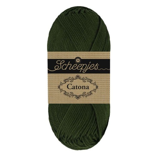Włóczka Scheepjes Catona 096 / 25 g - leśny