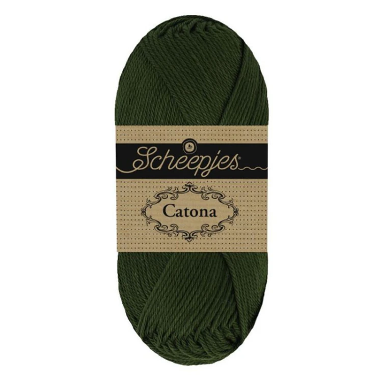 Włóczka Scheepjes Catona 096 / 25 g - leśny