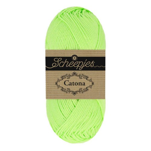 Włóczka Scheepjes Catona 107 / 25 g - rześka limonka