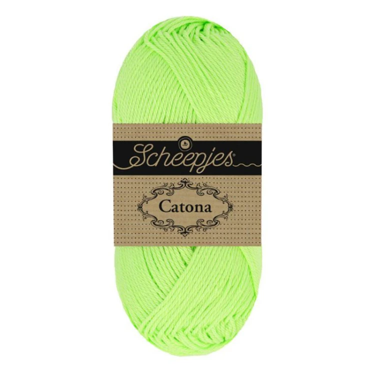 Włóczka Scheepjes Catona 107 / 25 g - rześka limonka