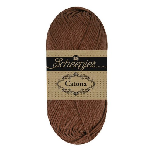 Włóczka Scheepjes Catona 109 / 25 g - kakao