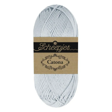 Włóczka Scheepjes Catona 076 / 50 g - szary kamień