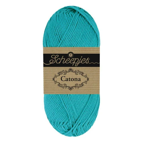 Włóczka Scheepjes Catona 090 / 50 g - turkus