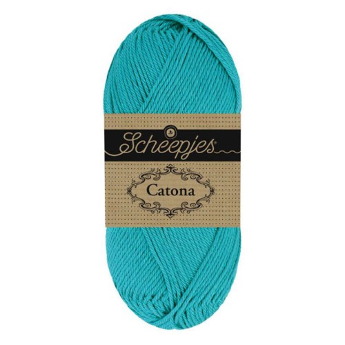 Włóczka Scheepjes Catona 090 / 50 g - turkus