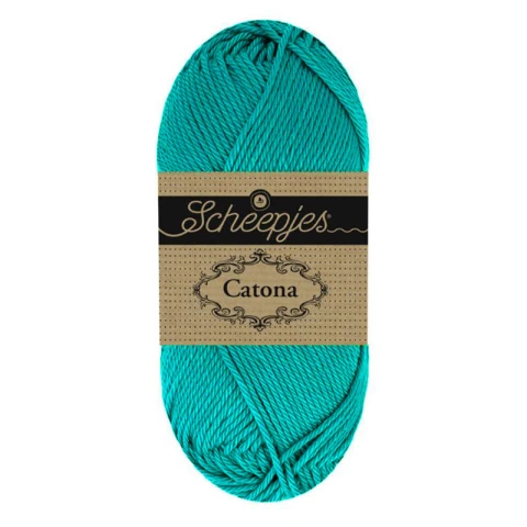 Włóczka Scheepjes Catona 091 / 50 g - jasny turkus