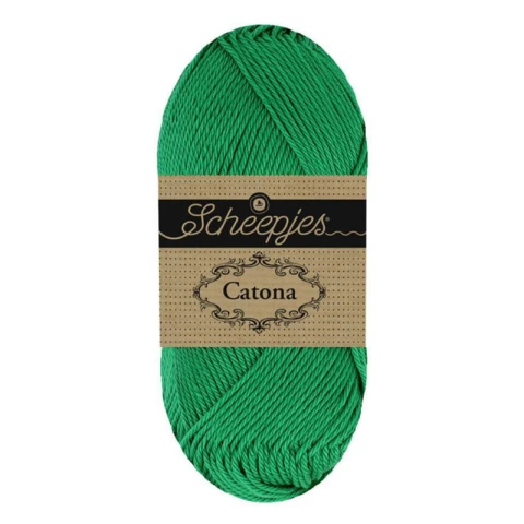 Włóczka Scheepjes Catona 099 / 50 g - soczysta zieleń