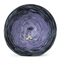 KOKONEK Bamboo Rare BB151 Czerń/blady fiolet/lawenda + denim / 3n+1 / 1200 m / 240 g - GOTOWY