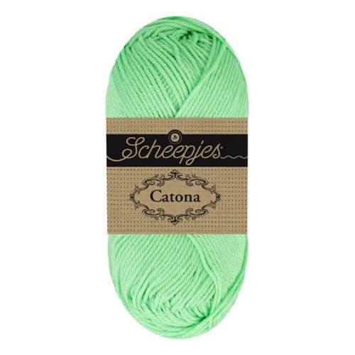 Włóczka Scheepjes Catona 104 / 50 g - miętowy