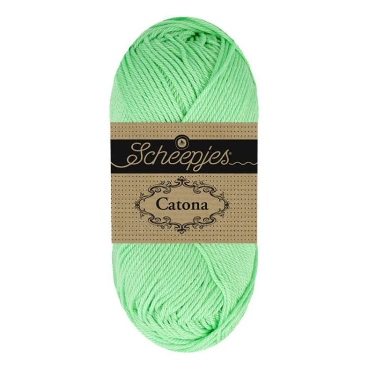 Włóczka Scheepjes Catona 104 / 50 g - miętowy