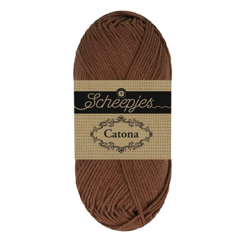 Włóczka Scheepjes Catona 109 / 50 g - kakao