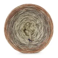 KOKONEK Bamboo Rare BB143 Toffi/kakao/popielaty + zgaszona oliwka / 3n+1 / 1200 m / 240 g - GOTOWY