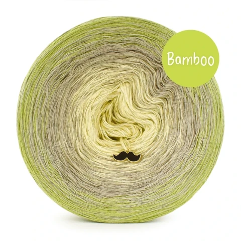 KOKONEK_Bamboo Rare BB155 Awokado/popielaty/masełkowy + zgaszona oliwka / 3n+1 / 1200 m / 240 g - GOTOWY