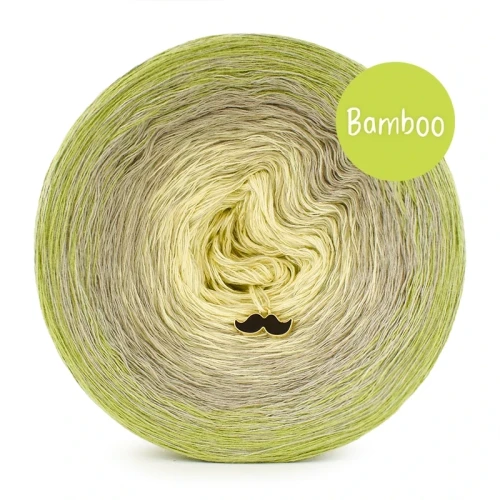 KOKONEK Bamboo Rare BB155 Awokado/popielaty/masełkowy + zgaszona oliwka / 3n+1 / 1200 m / 240 g - GOTOWY