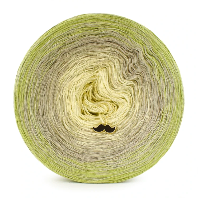 KOKONEK Bamboo Rare BB155 Awokado/popielaty/masełkowy + zgaszona oliwka / 3n+1 / 1200 m / 240 g - GOTOWY