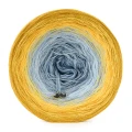 KOKONEK Bamboo BB138 Musztarda/słoneczny/chmurka/denim / 4 nitki / 1200 m / 240 g - GOTOWY