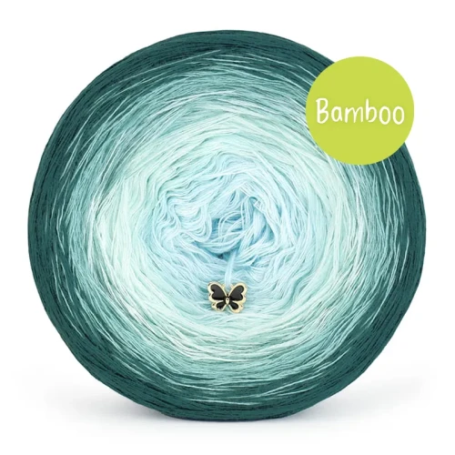 KOKONEK Bamboo BB65 - Ciemna zieleń-ciemna mięta-mięta-patyna  - GOTOWY.webp