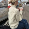 Wzór PetiteKnit / Saga Sweater - w języku angielskim + tłumaczenie PL