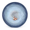 KOKONEK Bamboo BB68 - Ciemny niebieski/denim/chmurka/jasny szary / 4 nitki / 1200 m / 240 g - GOTOWY