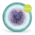 KOKONEK Bamboo BB74 - Ciemna mięta/mięta/lawenda/blady fiolet / 4 nitki / 1200 m / 240 g - GOTOWY