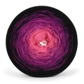 KOKONEK Bamboo BB94 - Czerń/jeżyna/fuksja / 4 nitki / 1200 m / 240 g - GOTOWY