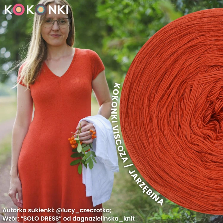 Autorka udziergu_ Lucyna Czeczótka; wzór_ SOLO DRESS od Dagna Zielińska KNIT.webp