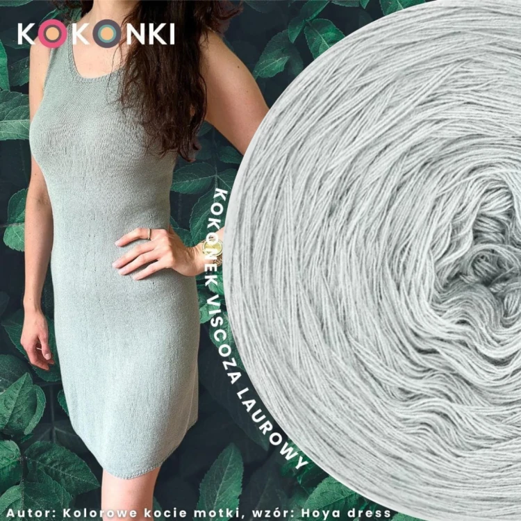 Autor Kolorowe kocie motki, wzór Hoya dress