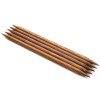 Druty do skarpet KnitPro Ginger - drewniane