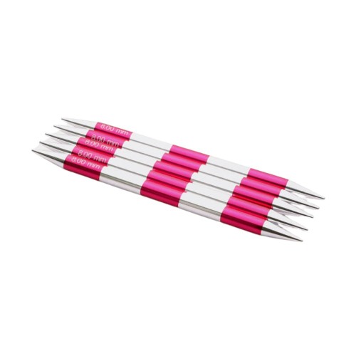 Druty do skarpet KnitPro Smartstix Pink - aluminiowe