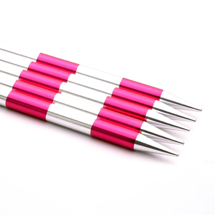 Druty do skarpet KnitPro Smartstix Pink - aluminiowe
