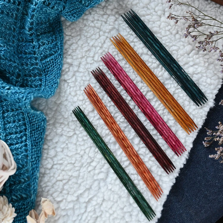Druty do skarpet KnitPro Dreamz - drewniane