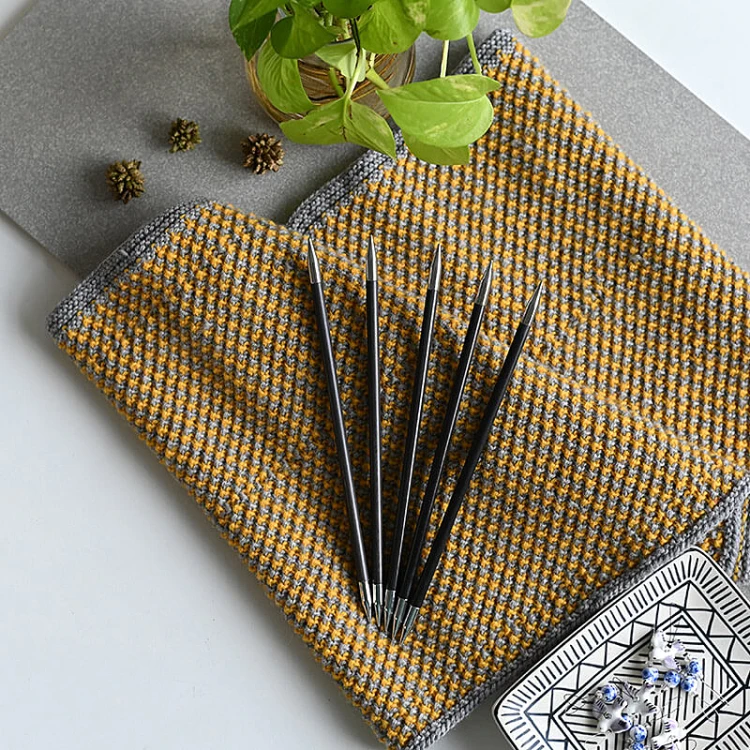 Druty do skarpet KnitPro Karbonz - włókno węglowe