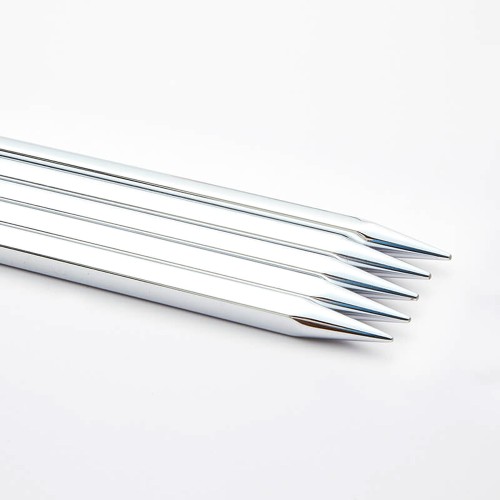 Druty do skarpet KnitPro Nova Cubics - metalowe