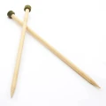 Druty proste KnitPro Bamboo - bambusowe
