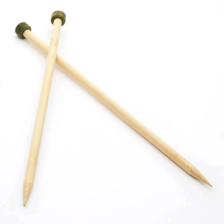 Druty proste KnitPro Bamboo - bambusowe