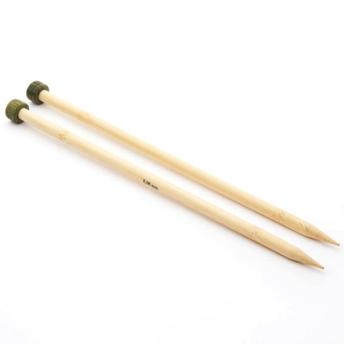 Druty proste KnitPro Bamboo - bambusowe