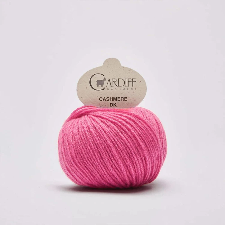 Włóczka Cardiff Cashmere DK 662 / marilyn / słodki róż