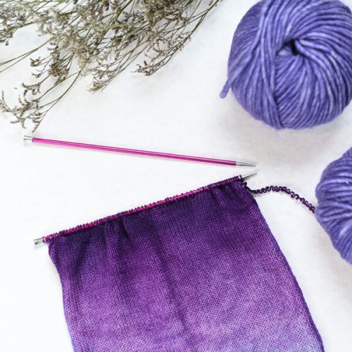 Druty proste KnitPro Zing - aluminiowe