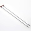 Druty proste KnitPro Nova Cubics - metalowe