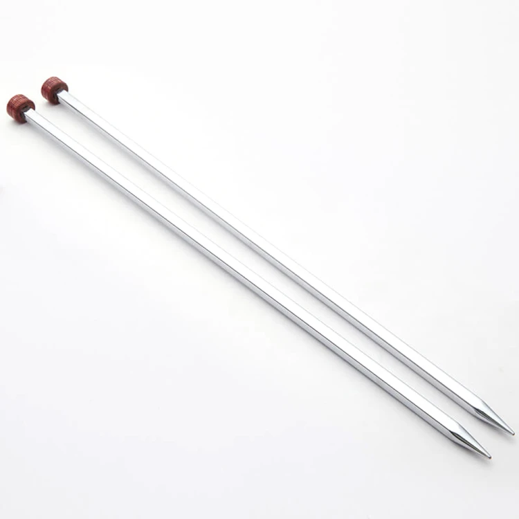 Druty proste KnitPro Nova Cubics - metalowe