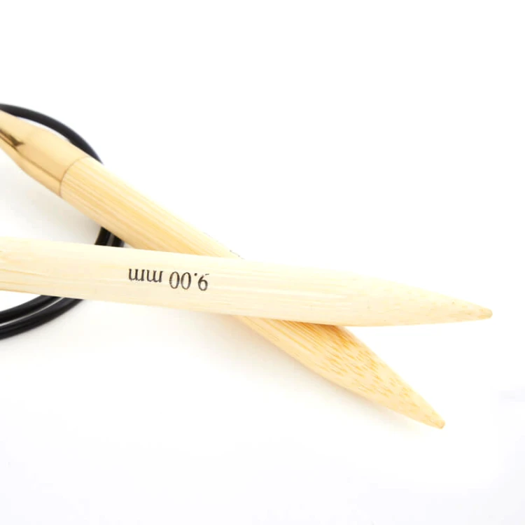 Druty z żyłką KnitPro Bamboo - bambusowe
