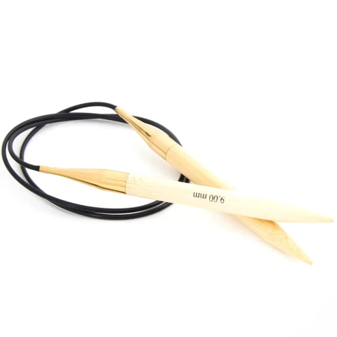 Druty z żyłką KnitPro Bamboo - bambusowe