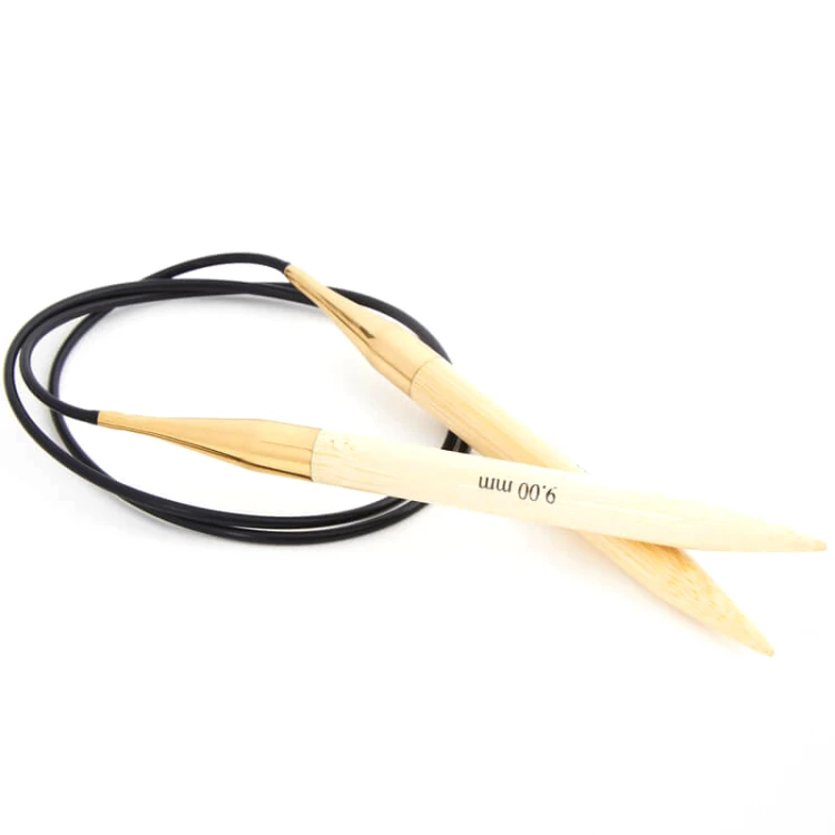 Druty z żyłką KnitPro Bamboo - bambusowe
